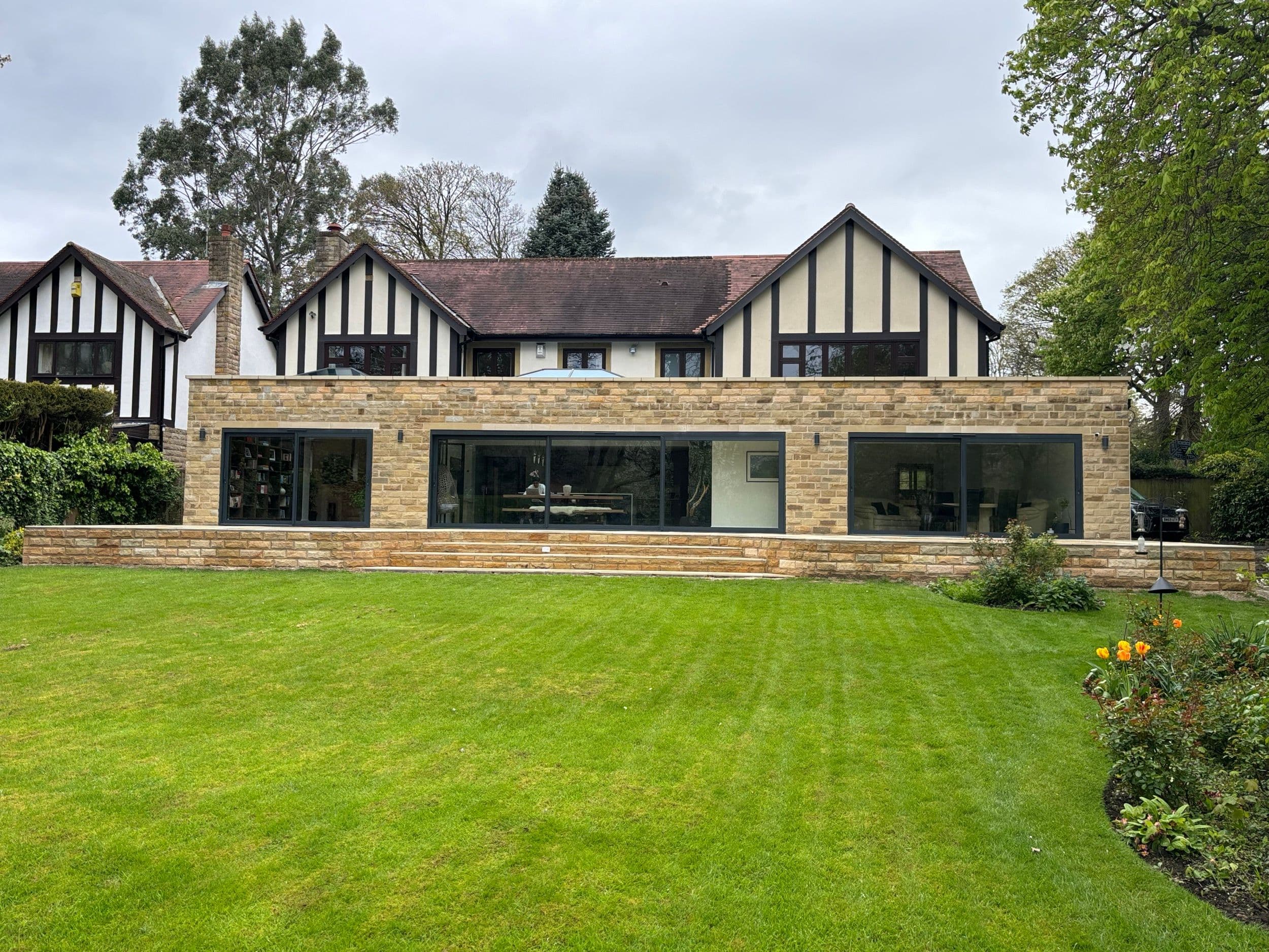 Modern Extension to Tudor House